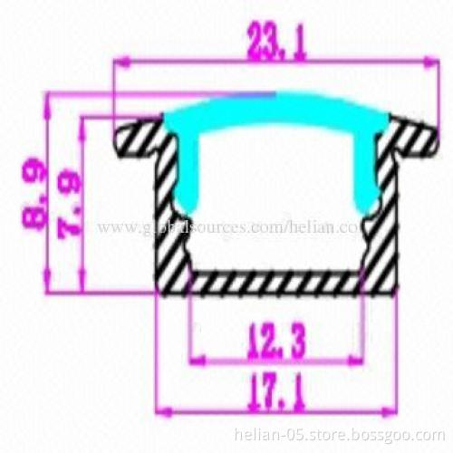 Hot Sale Slim Linear LED Aluminum Profiles for LED strips